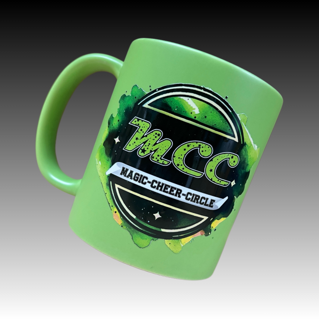 Tasse 330ml matt grün - Design MCCPlanet